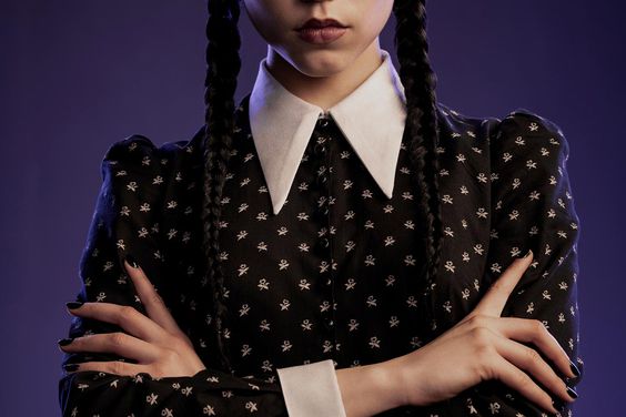 Jenna Ortega as Wednesday Addams in Wednesday