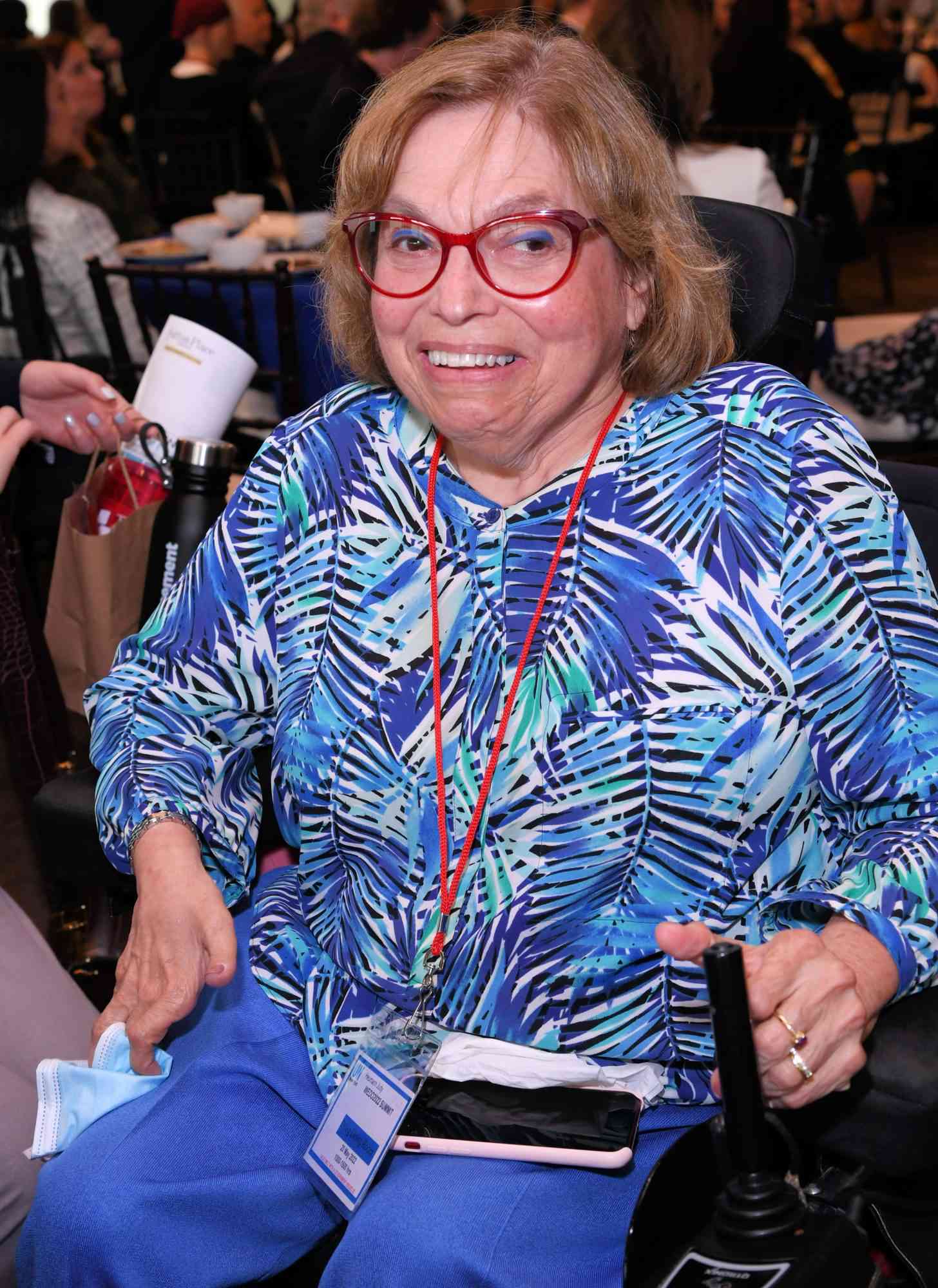 NEW YORK, NEW YORK - MAY 20: Judy Heumann attends the 2022 Women's Entrepreneurship Day Organization Summit at United Nations on May 20, 2022 in New York City. (Photo by Chance Yeh/Getty Images)