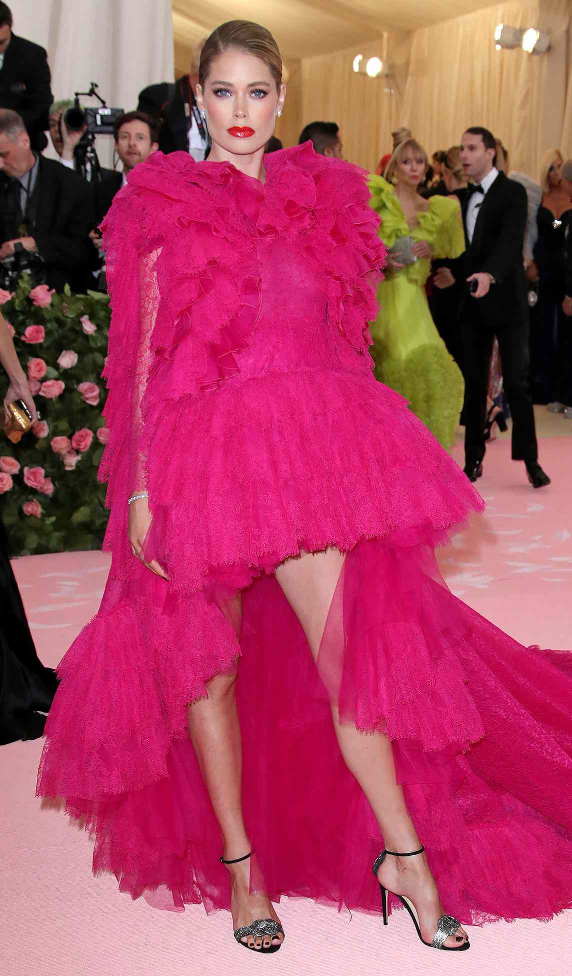 Mandatory Credit: Photo by Matt Baron/REX/Shutterstock (10225578cv) Doutzen Kroes Costume Institute Benefit celebrating the opening of Camp: Notes on Fashion, Arrivals, The Metropolitan Museum of Art, New York, USA - 06 May 2019