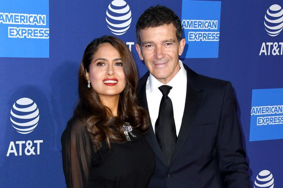 Salma Hayek and Antonio Banderas