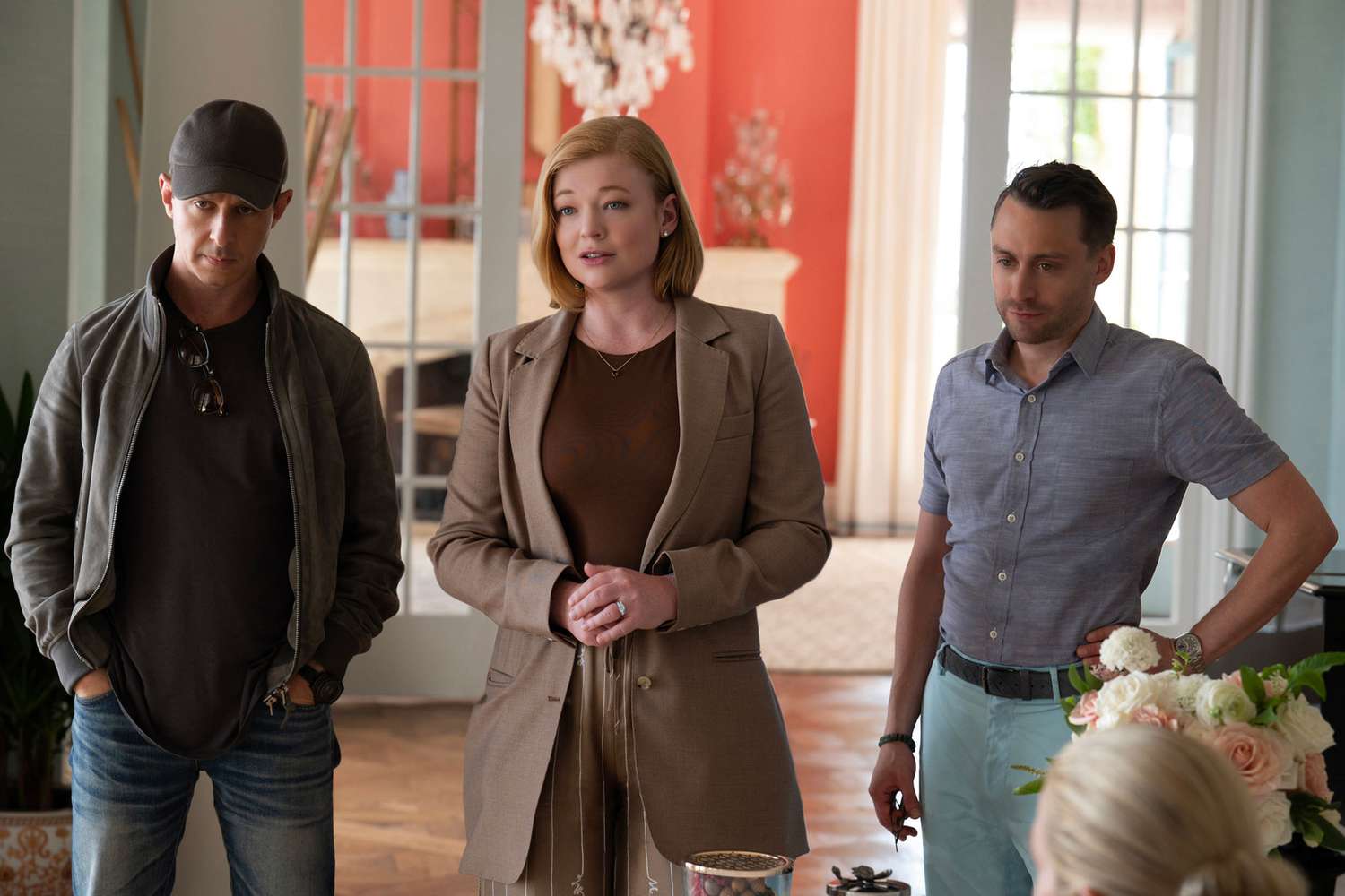 Jeremy Strong, Sarah Snook, and Kieran Culkin on 'Succession'