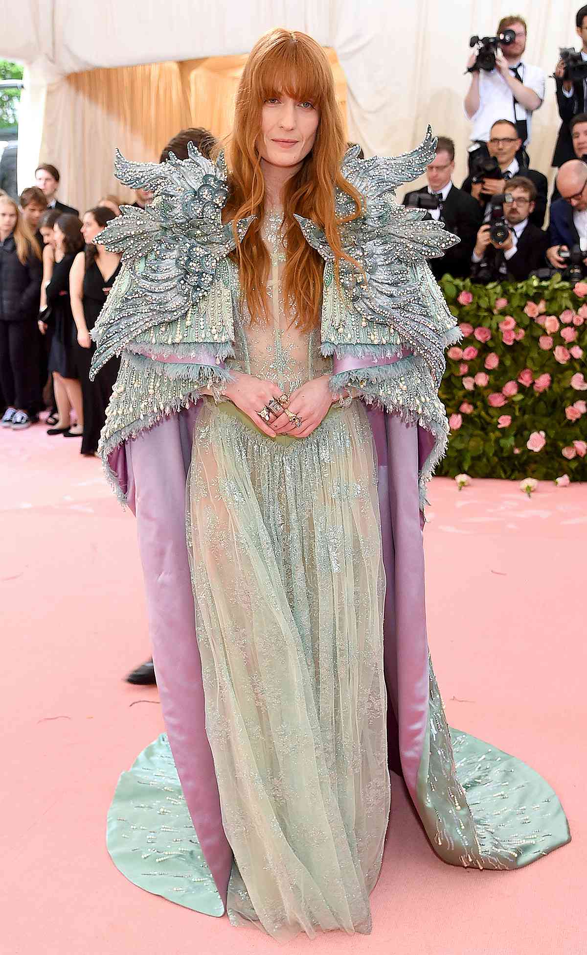 NEW YORK, NEW YORK - MAY 06: Florence Welch attends The 2019 Met Gala Celebrating Camp: Notes on Fashion at Metropolitan Museum of Art on May 06, 2019 in New York City. (Photo by Jamie McCarthy/Getty Images)