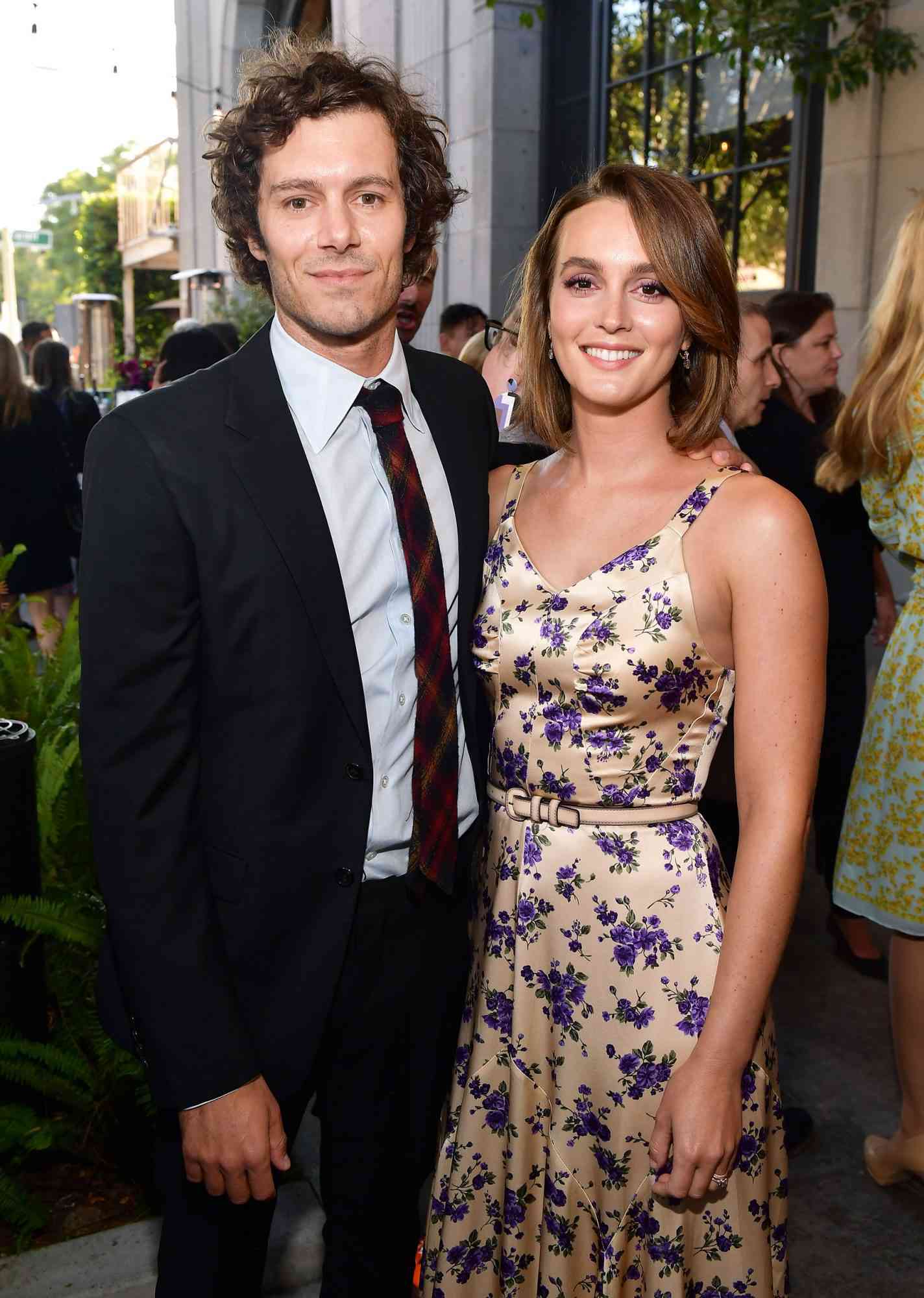 Adam Brody and Leighton Meester