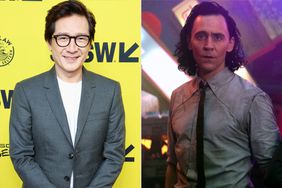 Ke Huy Quan attends the premiere of "Everything Everywhere All At Once" at the Paramount Theatre during the South By Southwest Conference And Festival on March 11, 2022 in Austin, Texas. (Photo by Gary Miller/WireImage; (L-R): Loki (Tom Hiddleston) and Sophia Di Martino in Marvel Studios' LOKI, exclusively on Disney+. Photo by Chuck Zlotnick. ©Marvel Studios 2021. All Rights Reserved.