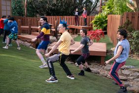 Gianni DeCenzo, Jacob Bertrand, Tanner Buchanan, and Xolo Maridueña on 'Cobra Kai'