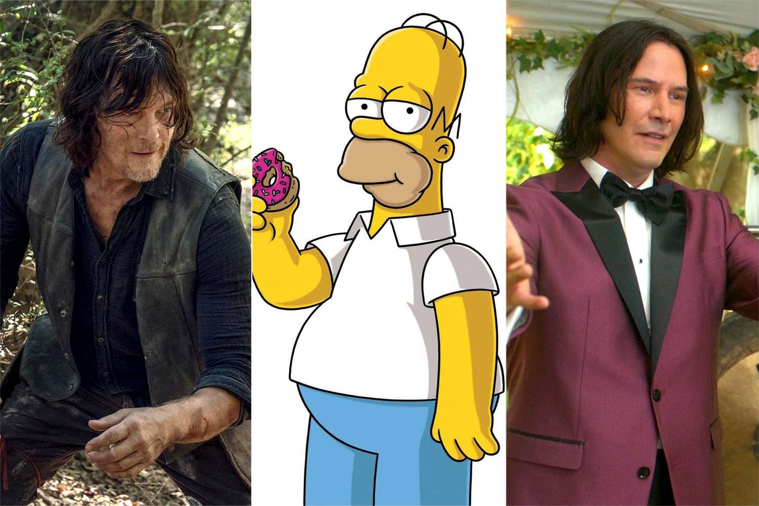 The Walking Dead, The Simpsons, Bill and Ted Face the Music