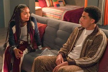 Yara Shahidi and Marcus Scribner on 'Grown-ish'