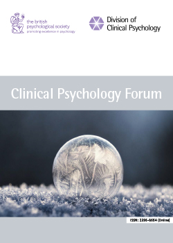 cover of Clinical Psychology Forum