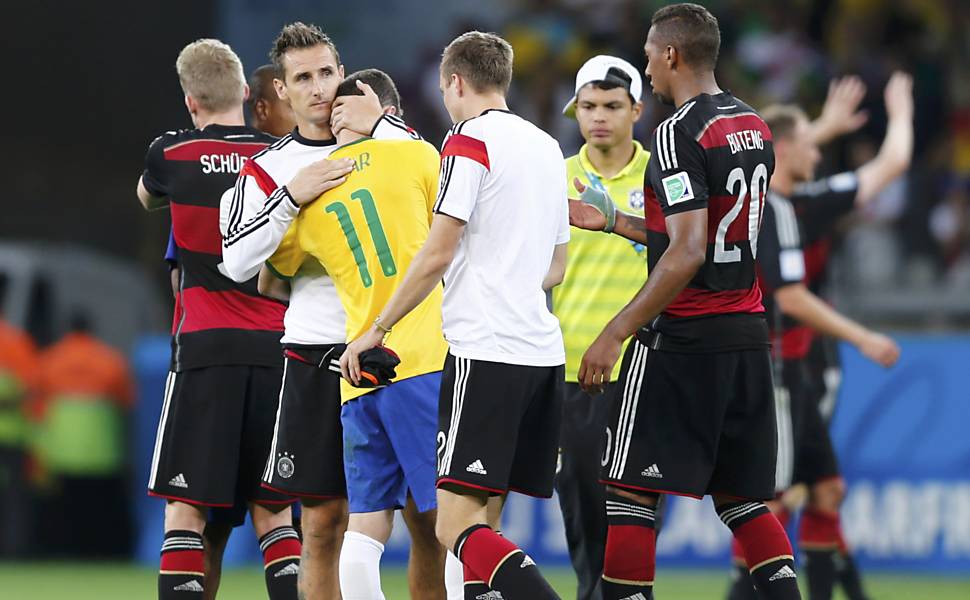 Alemanha goleia o Brasil por 7 a 1 no Mineirão