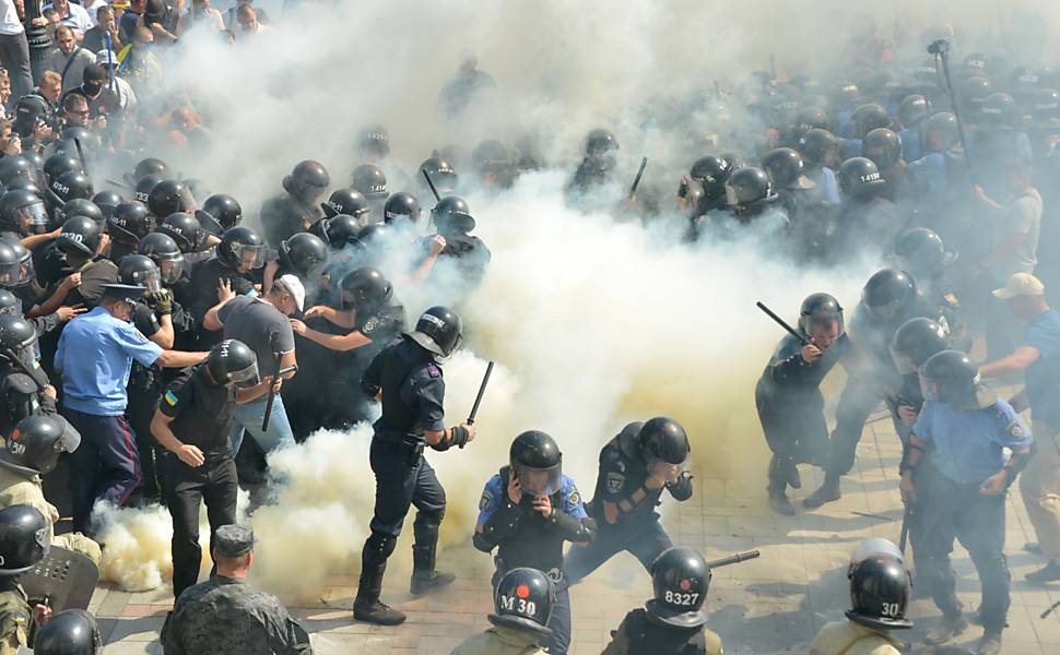 Protestos em Kiev