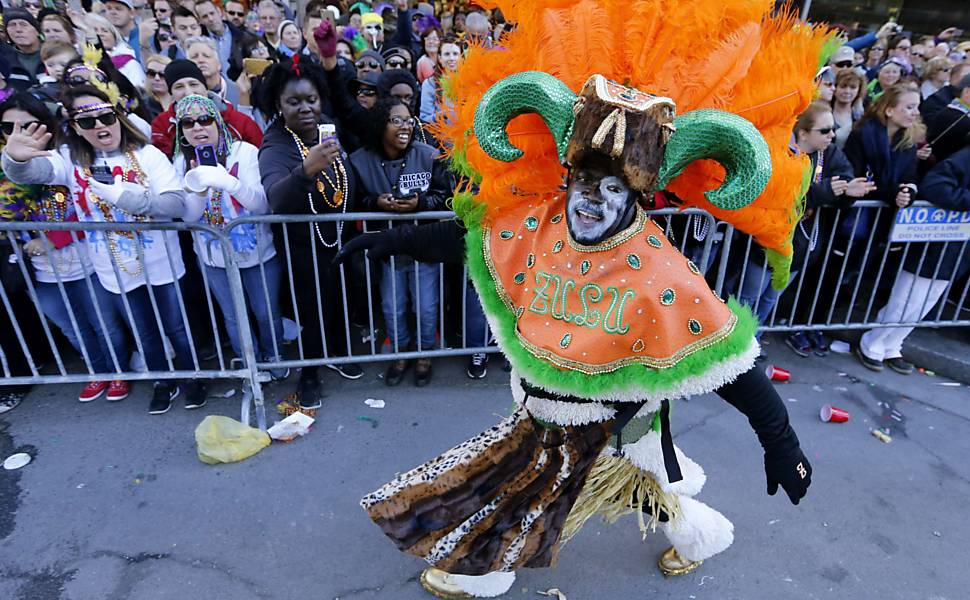 Mardi Gras, o Carnaval de New Orleans, nos EUA