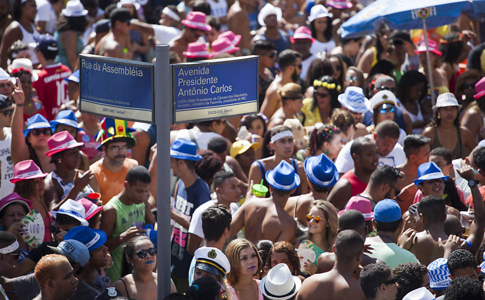 Bloco de rua no Rio