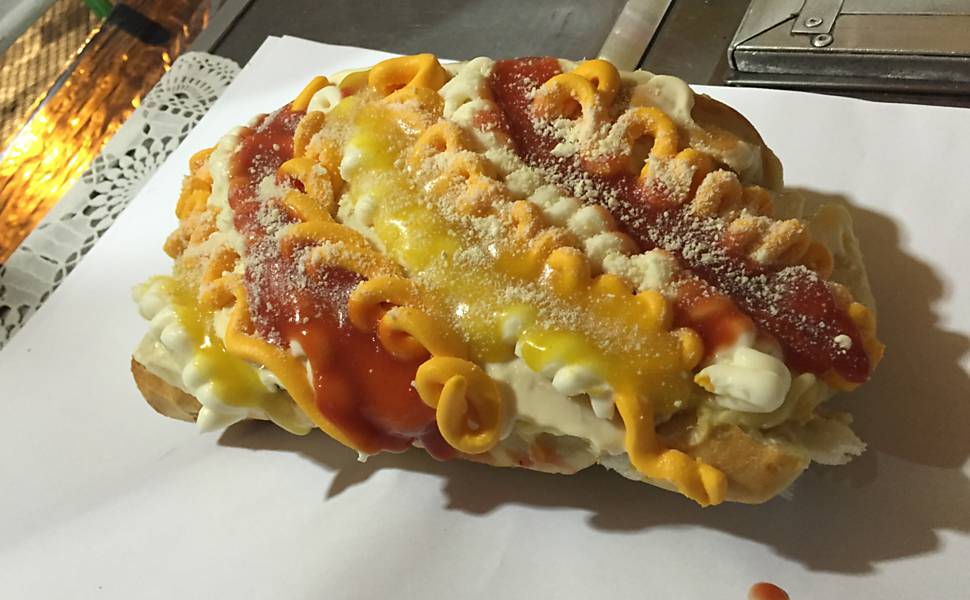 Hot-dogs gigantes em Osasco