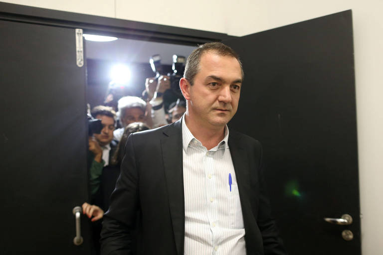 Joesley Batista em foto tirada no dia 7 de setembro, no aeroporto de Brasília, em dia que empresário foi ouvido novamente