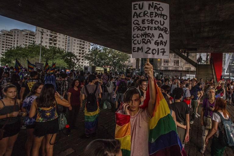 Protesto contra 'cura gay'