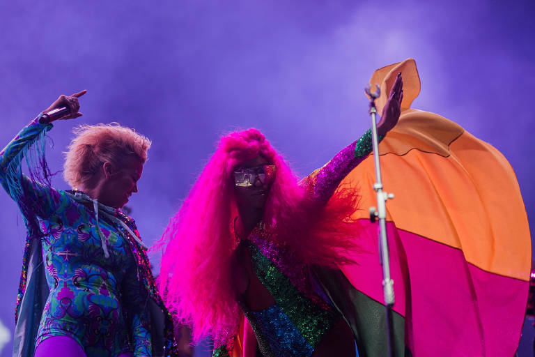 RIO DE JANEIRO/RJ BRASIL. 22/09/2017 - Tears for Fears, durante o Rock in Rio, realizado no Parque Olimpico na Barra da Tijuca.(foto: Zanone Fraissat/FOLHAPRESS, ILUSTRADA)***EXCLUSIVO***