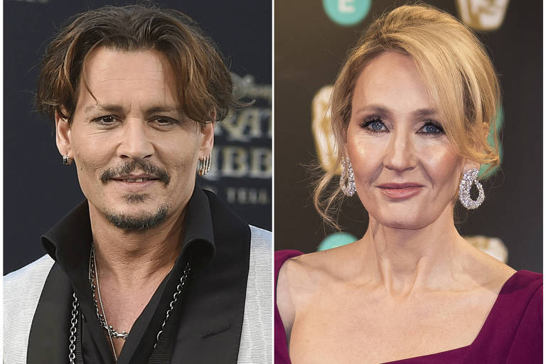 J. K. Rowling defendeu escolha de Depp em papel para novo filme da série 