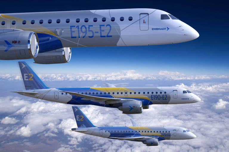 Aviões da Embraer 