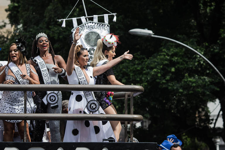 Cent�simo desfile do Cord�o da Bola Preta, no ano passado