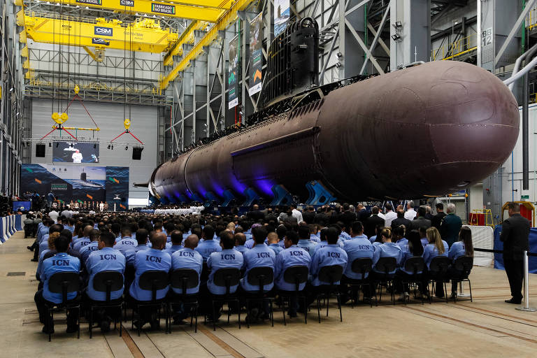 Cerimônia de Início da Integração dos Submarinos Classe Riachuelo, em Itaguaí, no Rio de Janeiro