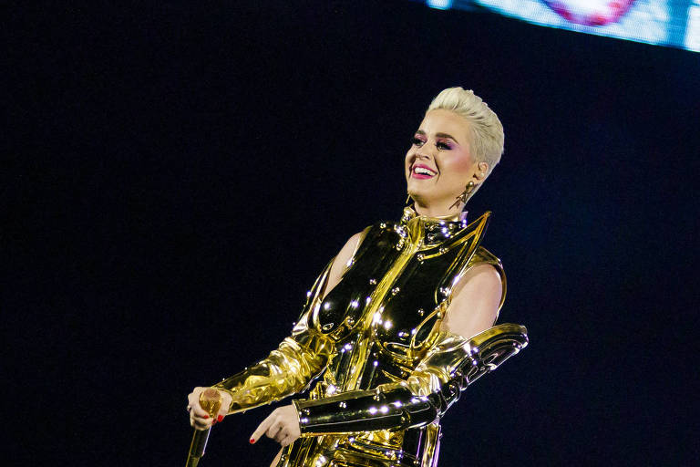 Katy Perry se apresenta em São Paulo, com sua turnê "Witness: The Tour"