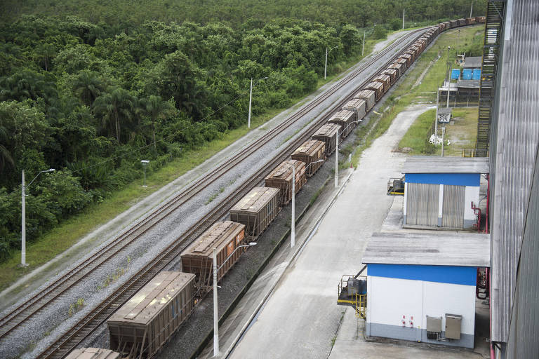 Ferrovia interna do porto de Santos passa a ser gerida por empresas