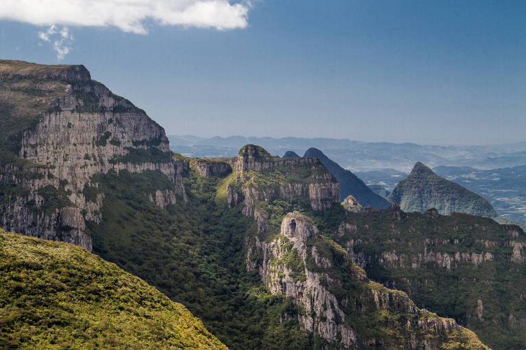 Morro da Igreja, que pertence ao Parque Nacional de São Joaquim (SC)