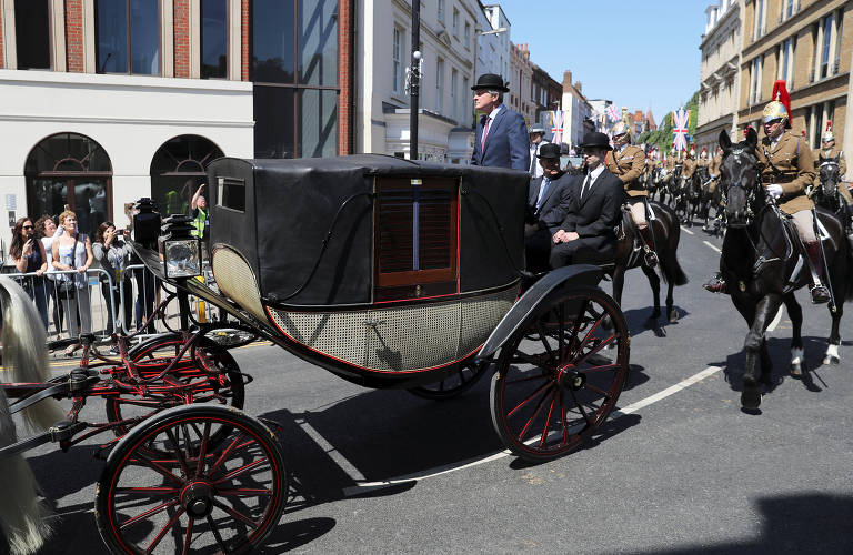 Ensaio para o casamento de Harry e Meghan