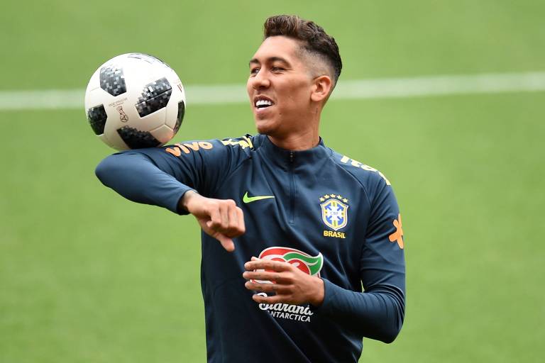 Treino da seleção brasileira