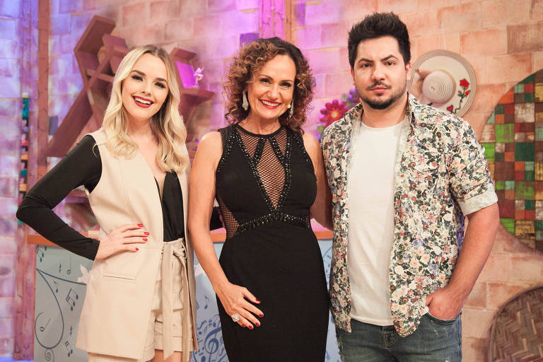 A dupla Thaeme e Thiago participa do programa Ritmo Brasil na RedeTV!