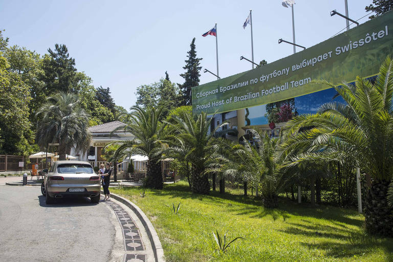 Hotel da seleção brasileira em Sochi