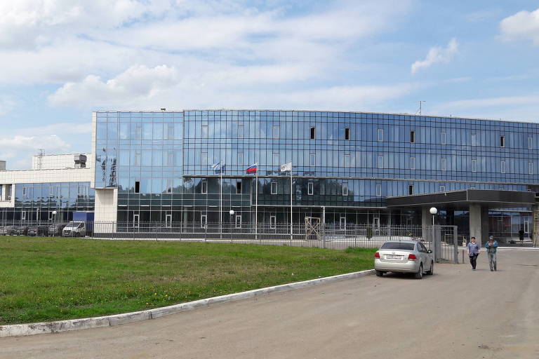 Centro de treinamento da seleção argentina durante a Copa do Mundo, na cidade de Bronnitsi, na Rússia