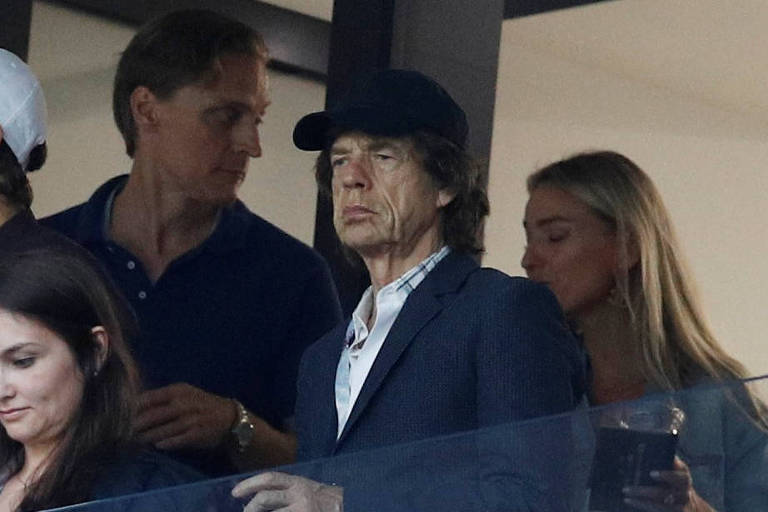 'Maior pé frio do mundo'? Mick Jagger assistiu ao jogo da Inglaterra contra a Croácia