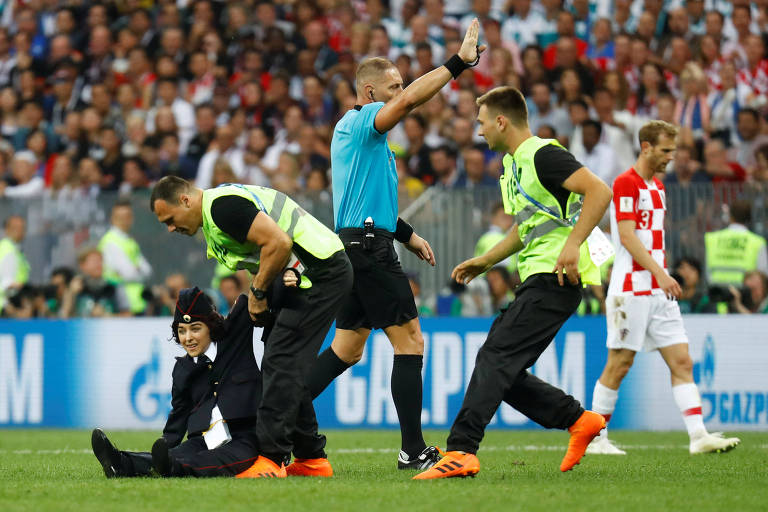 Invasão de campo na final da Copa