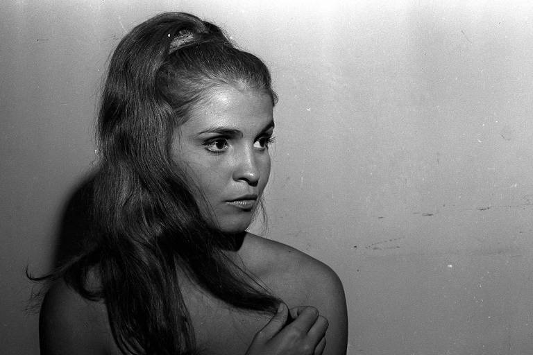 A atriz Leila Diniz em abril de 1967 