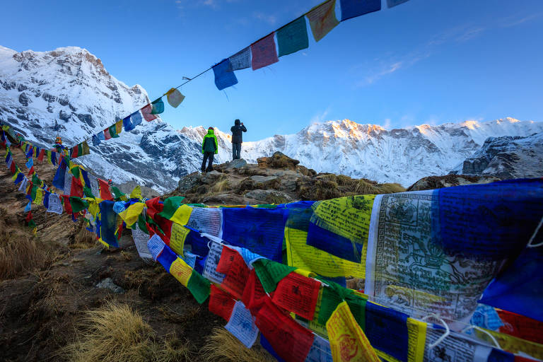 Trilhas pelos montes Everest e Annapurna, no Nepal