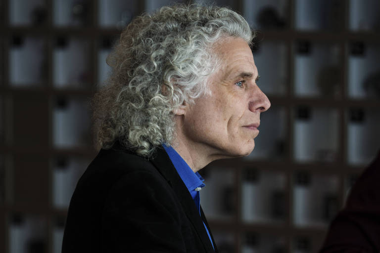 Steven Pinker, professor de psicologia na Universidade Harvard e autor de 10 livros, entre eles "O novo iluminismo - em defesa da razão, da ciência e do humanismo", que será lançado nesta semana. 
