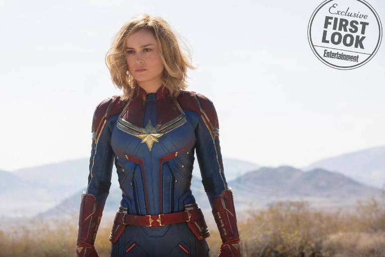 Brie Larson como Capitã Marvel