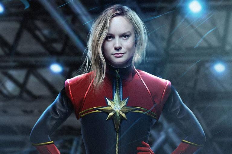 Brie Larson interpreta Capitã Marvel