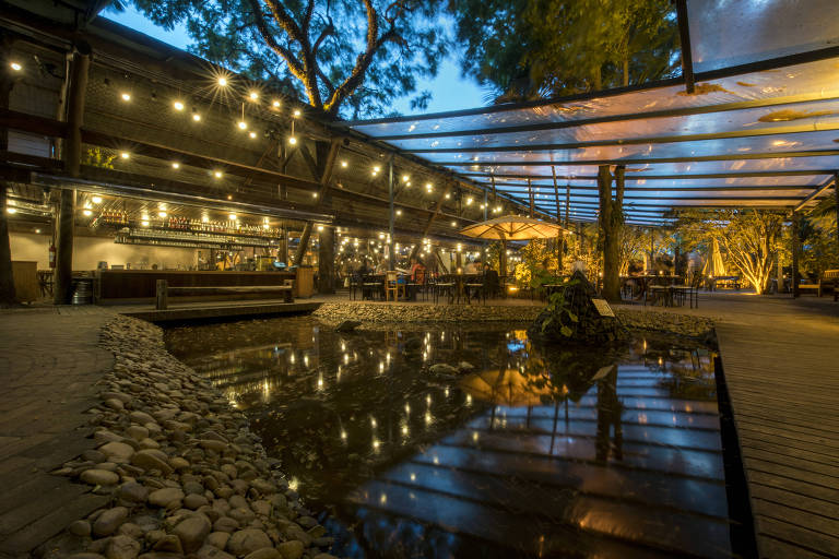 Ambiente da Praça São Lourenço