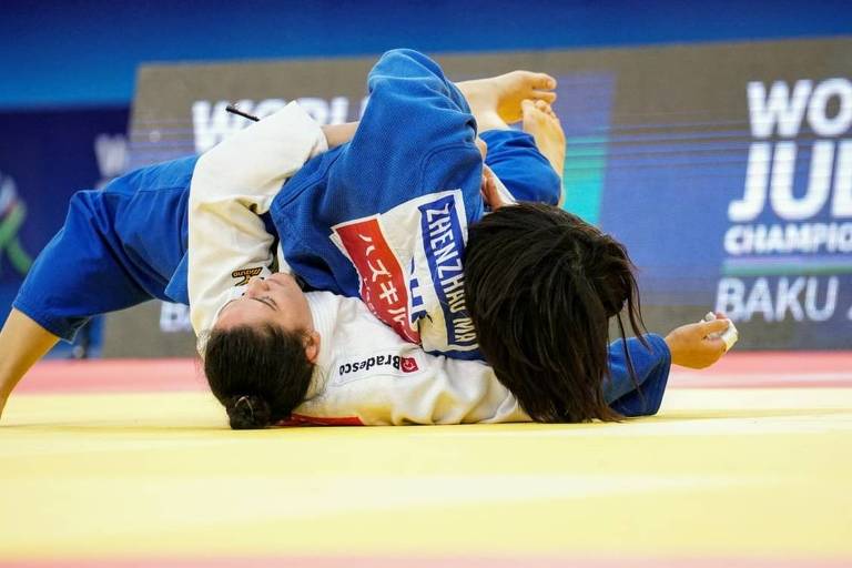 Mayra Aguiar é eliminada e perde chance do tri no Mundial de judô