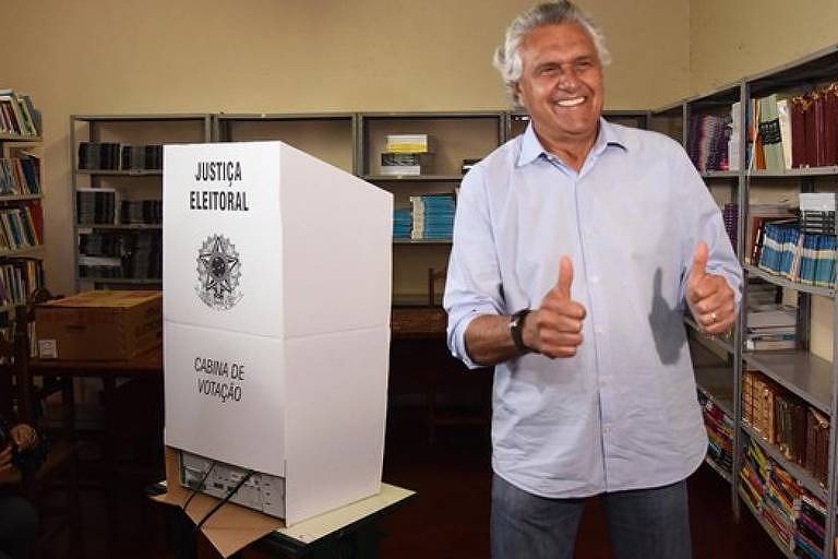 Ronaldo Caiado (DEM) é eleito governador de Goiás com 59,7% dos votos