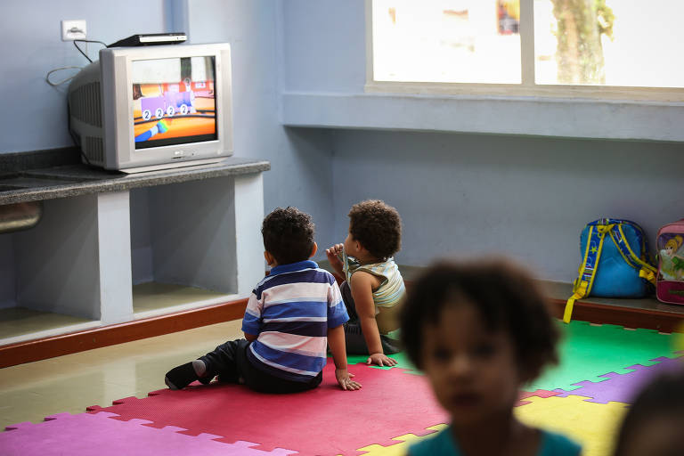 Criança em creche