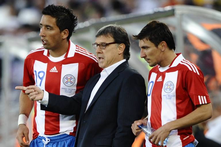 Wainer esteve com Gerardo Martino na Copa do Mundo de 2010, trabalhando na seleção do Paraguai