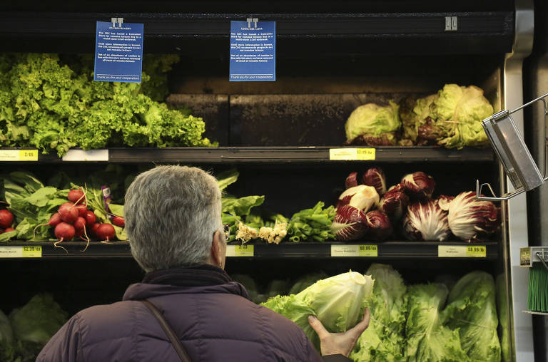 Contaminação alimentar nos EUA