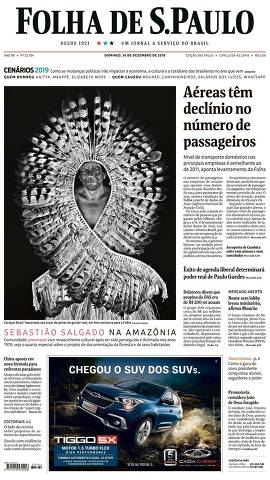 Capa da Edição São Paulo da Folha