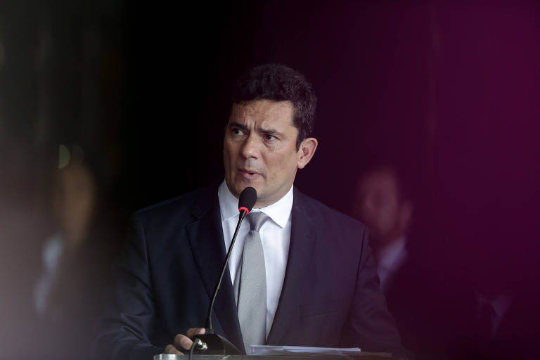 Sergio Moro em cerimônia de posse como novo ministro da Justiça do governo de Jair Bolsonaro (PSL)