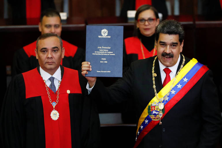 Maduro toma posse para segundo mandato