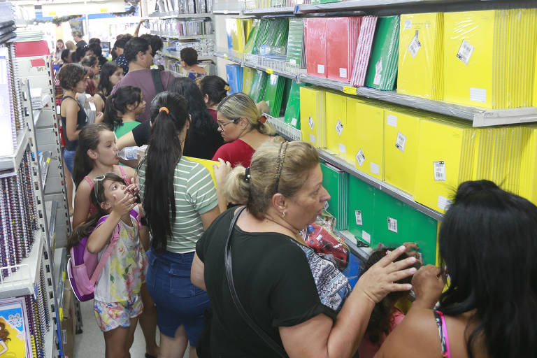 Compra de material escolar em São Paulo