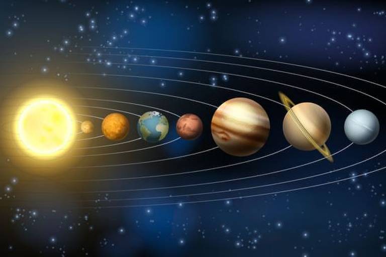 Lua e 5 planetas podem ser vistos a olho nu na madrugada desta sexta (24)